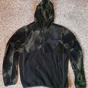 Roark Half-Zip Scrambler Fleece Hoodie